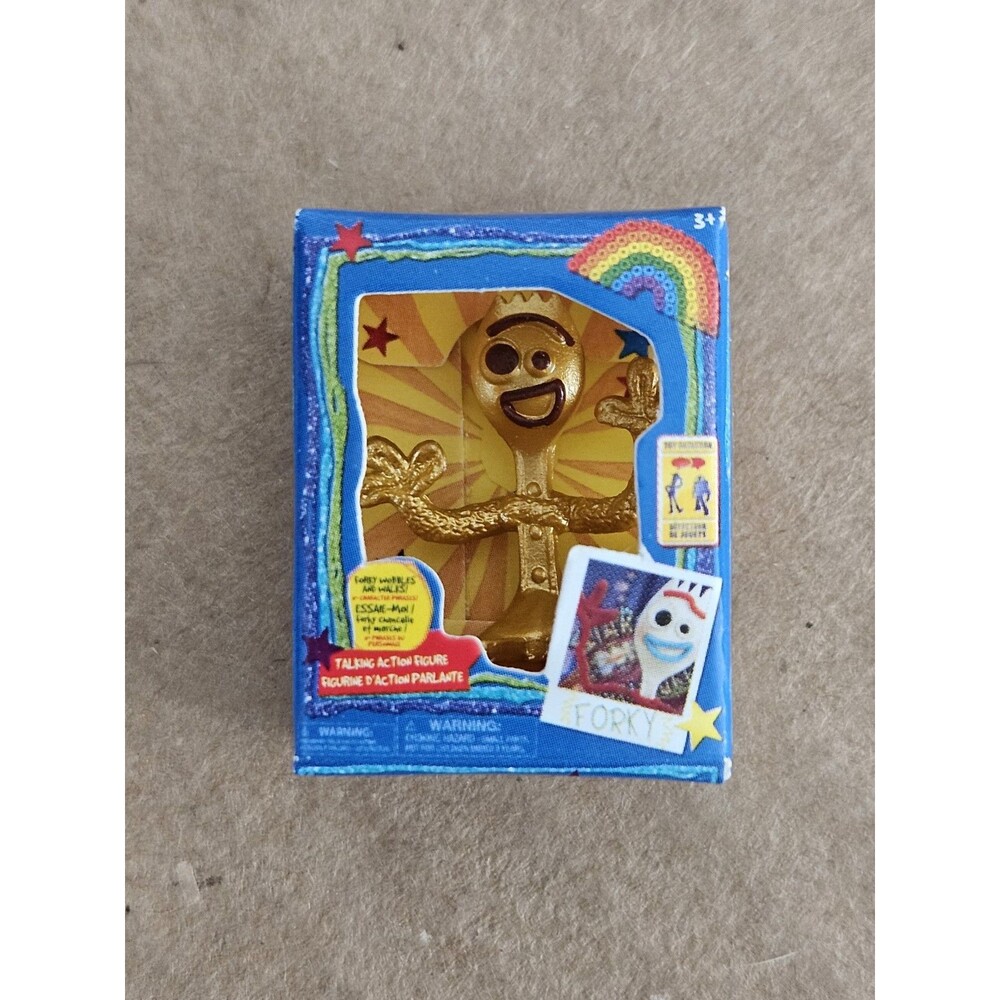 NEW Zuru Disney Mini Brands Ultra Rare Gold Forky Toy Story 4 Series 1 Mini